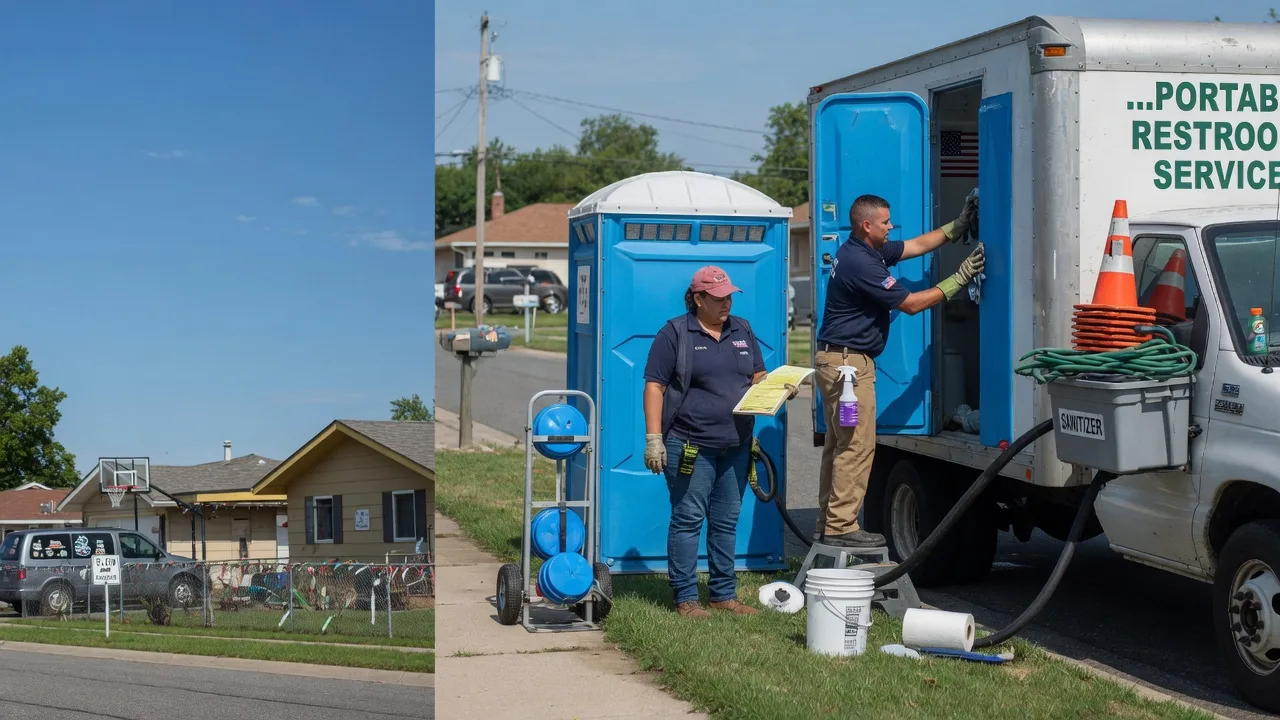 Porta Potty Rental in Piqua, OH near me